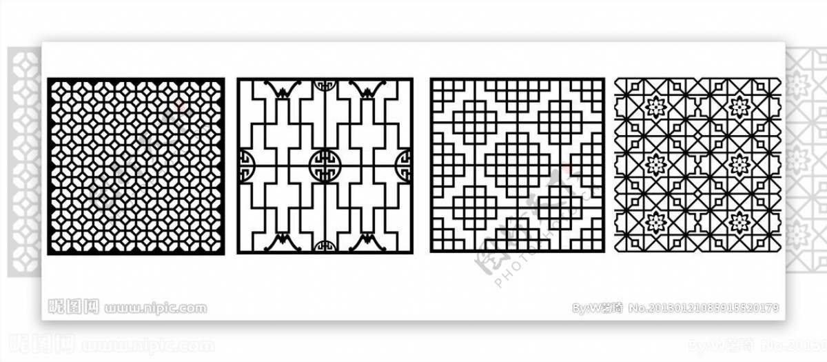镂空雕刻素材图片