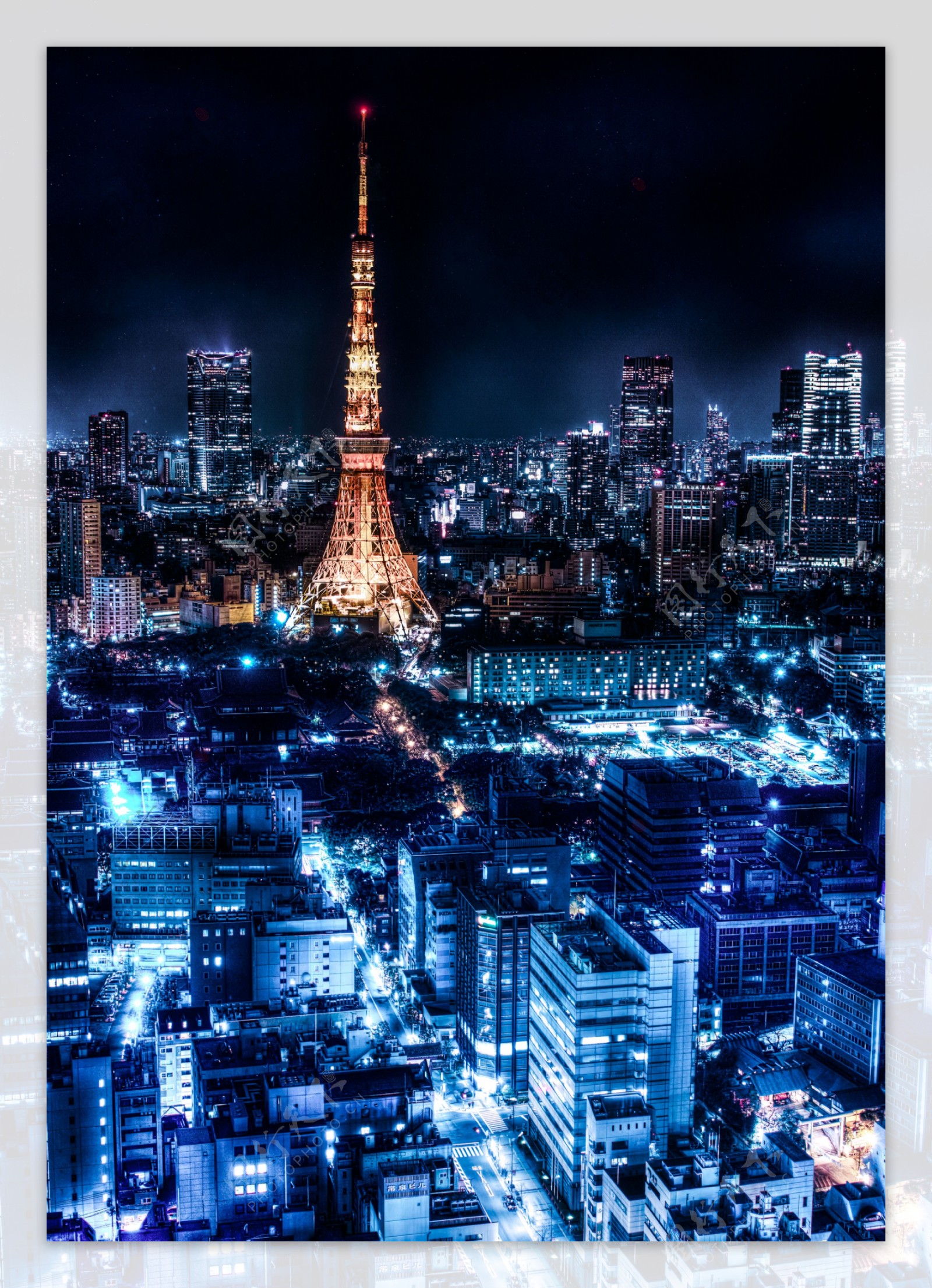 东京夜景图片