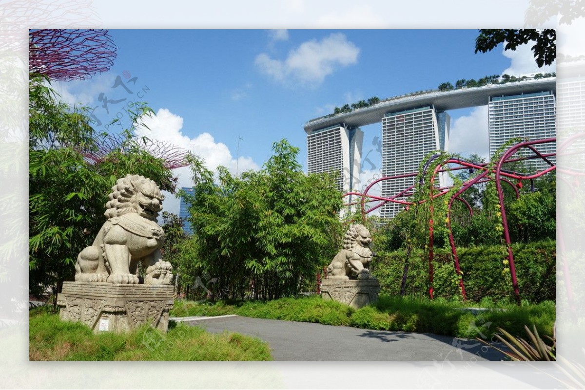 新加坡滨海湾花园图片