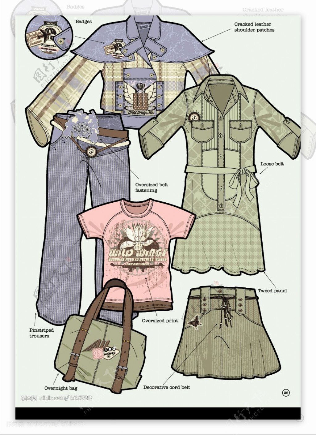 日本潮流服装设计2图片