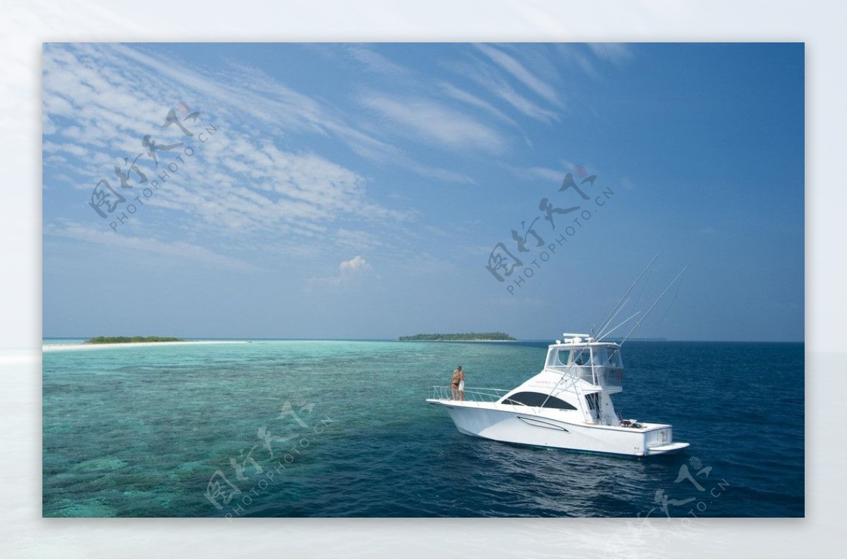 马尔代夫海上风光图片