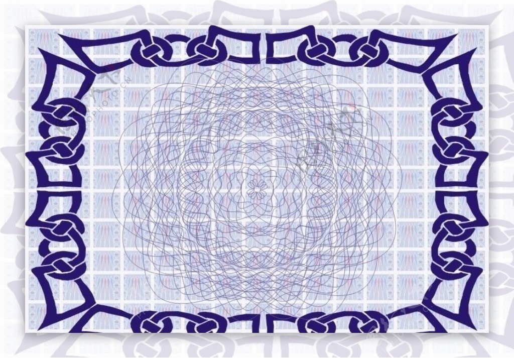 紫花防伪纹图片