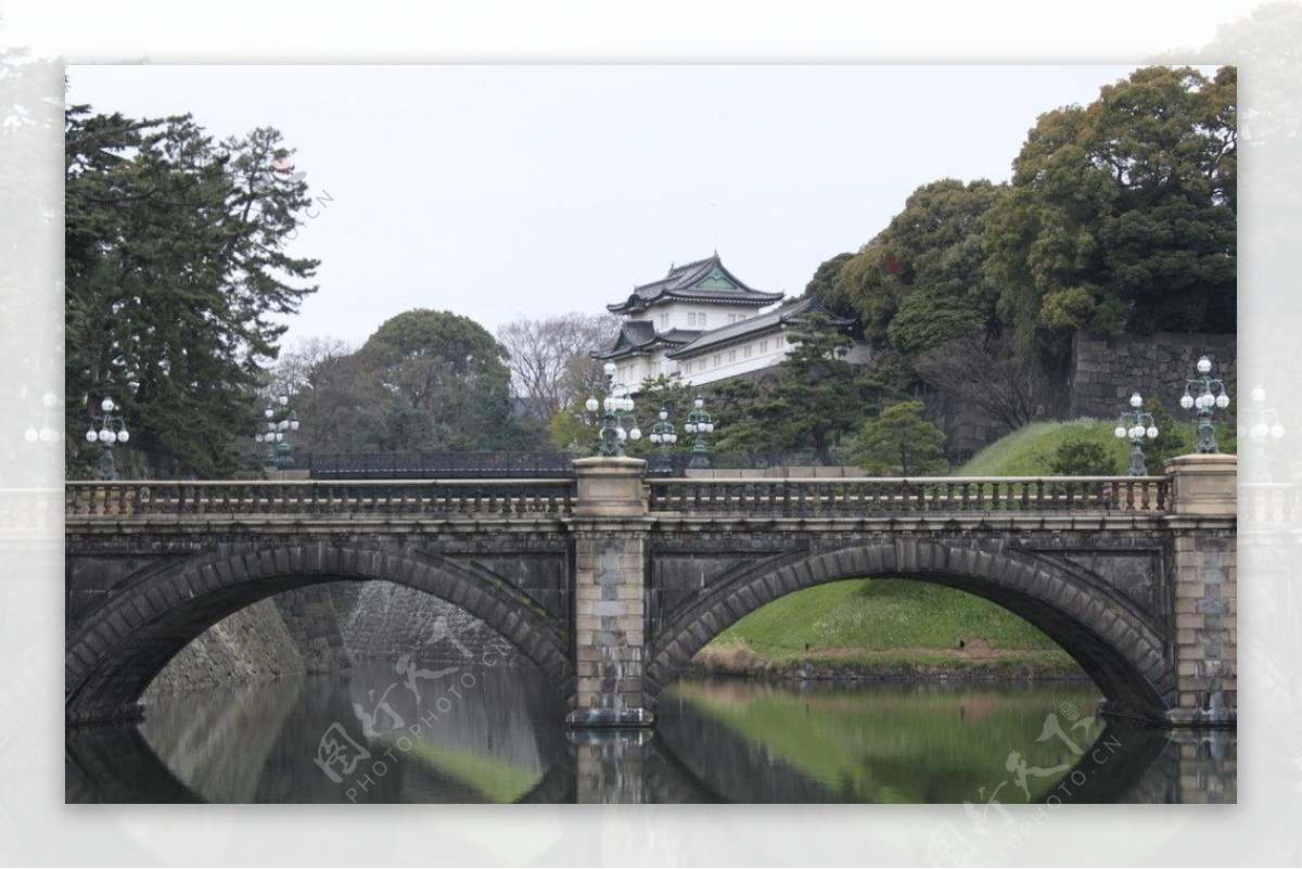 日本皇宫一景图片