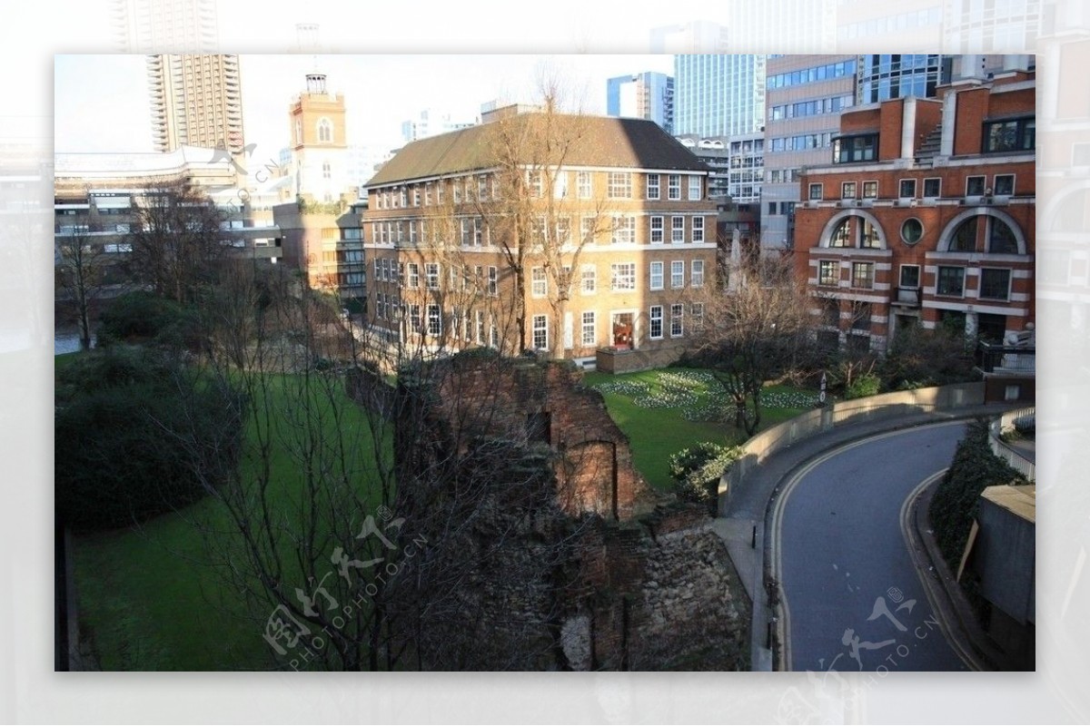 伦敦老城遗迹图片