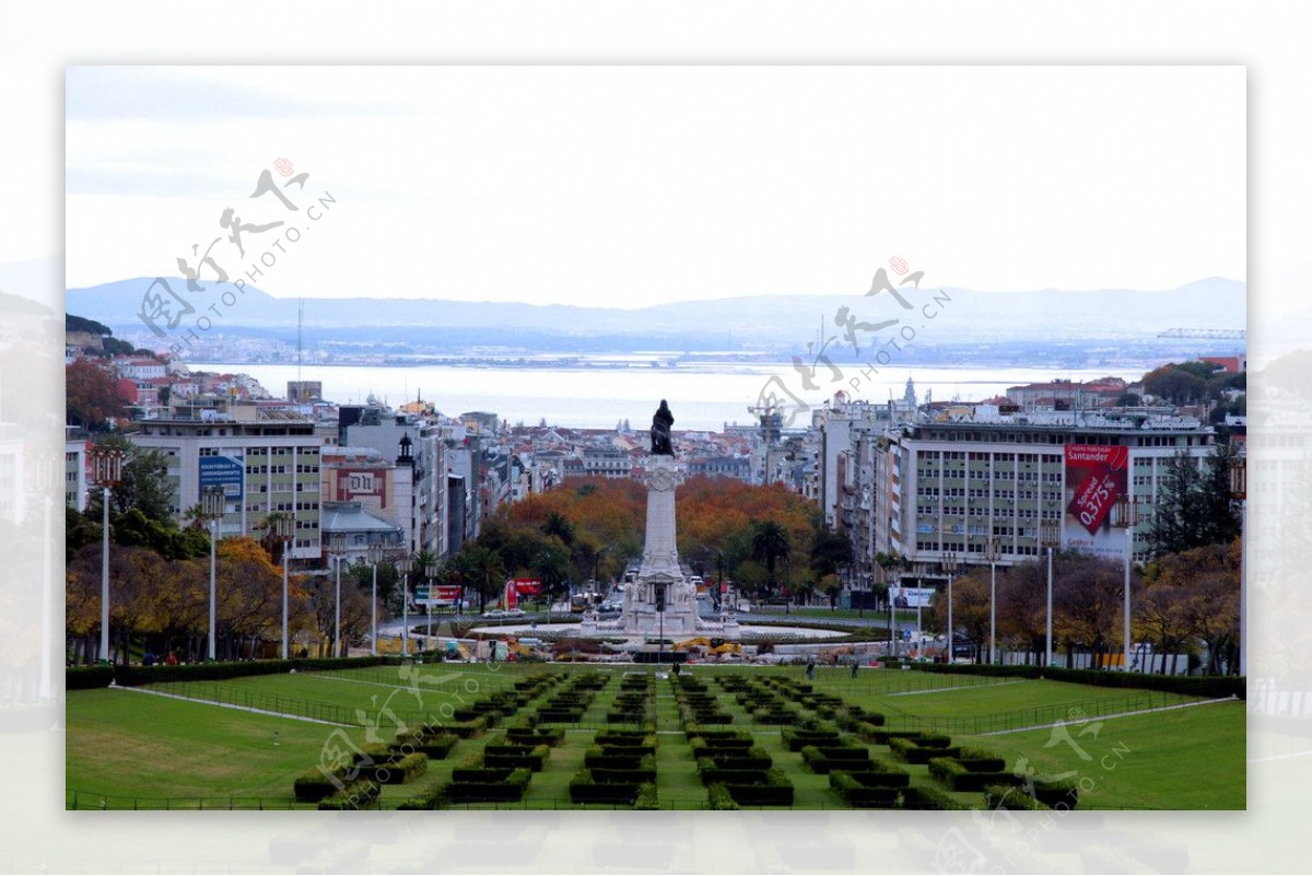 葡萄牙里斯本伯爵广场图片