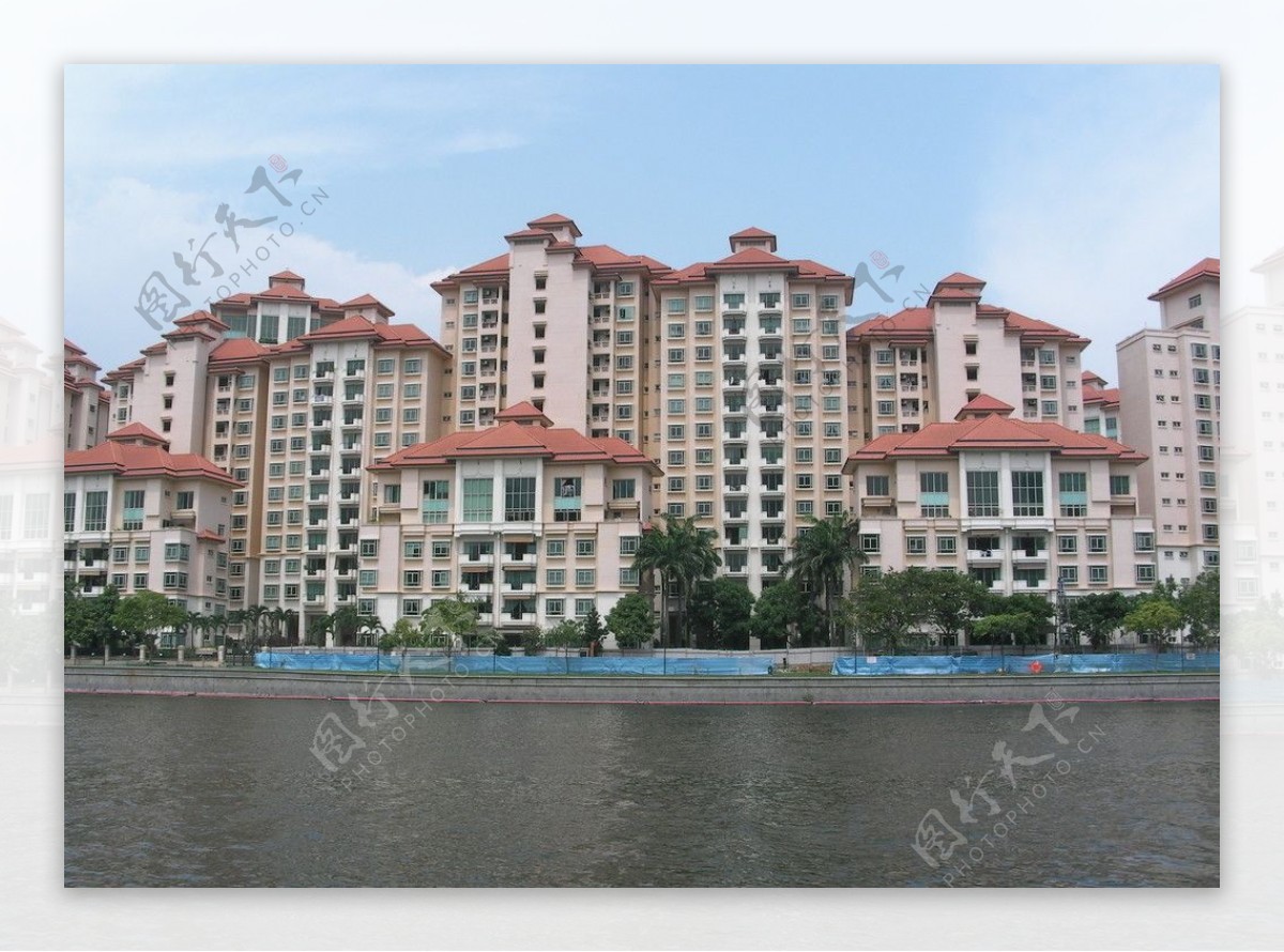 新加坡新加坡河畔新建住宅图片