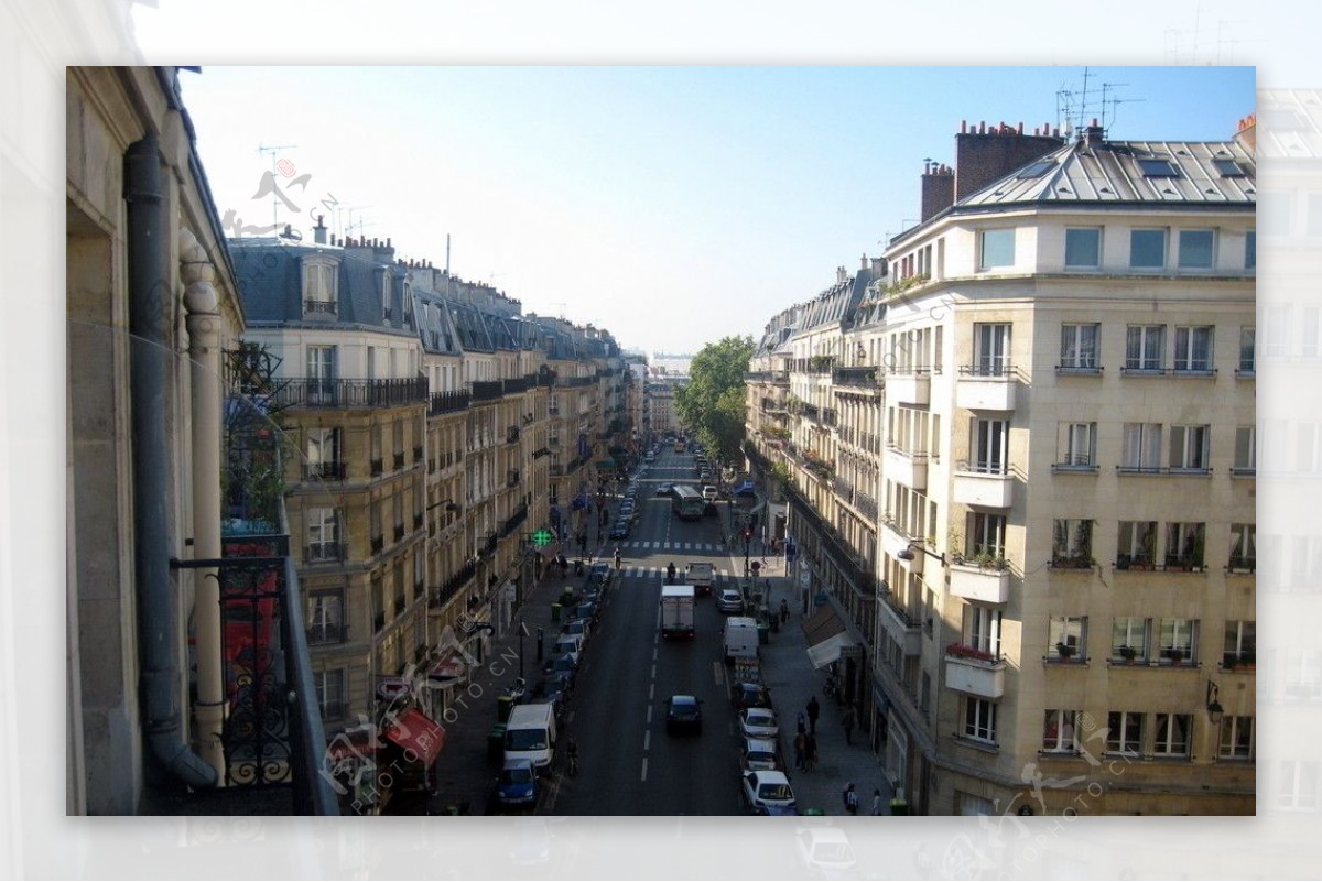 巴黎巴黎街道图片