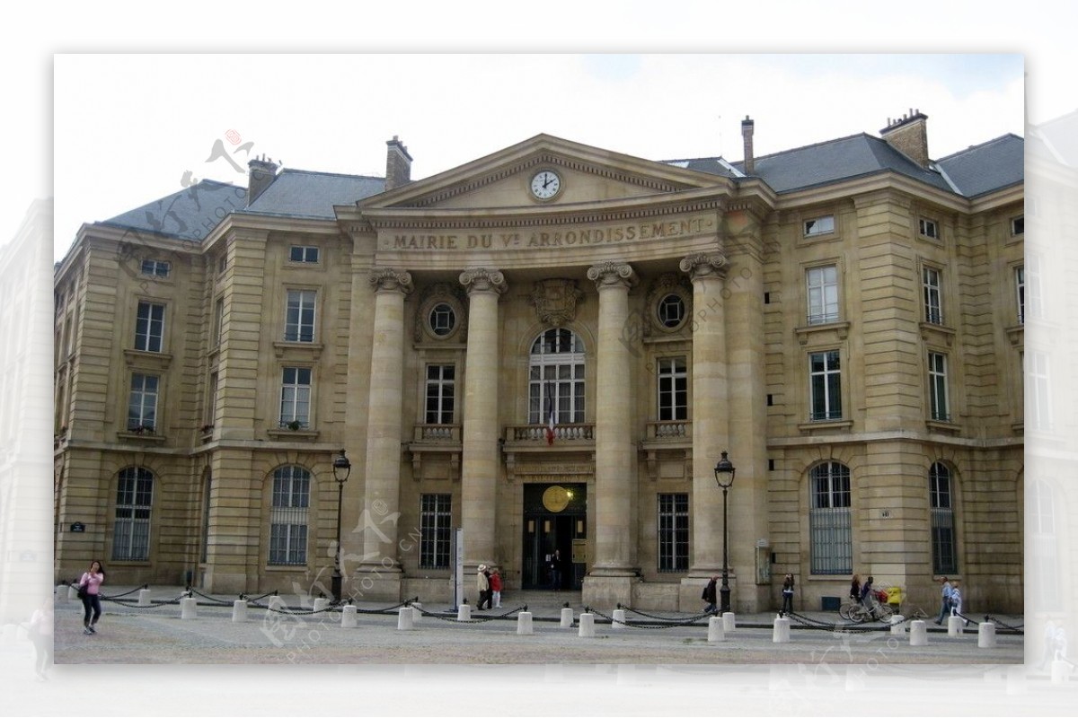 巴黎拉丁区政府大楼图片