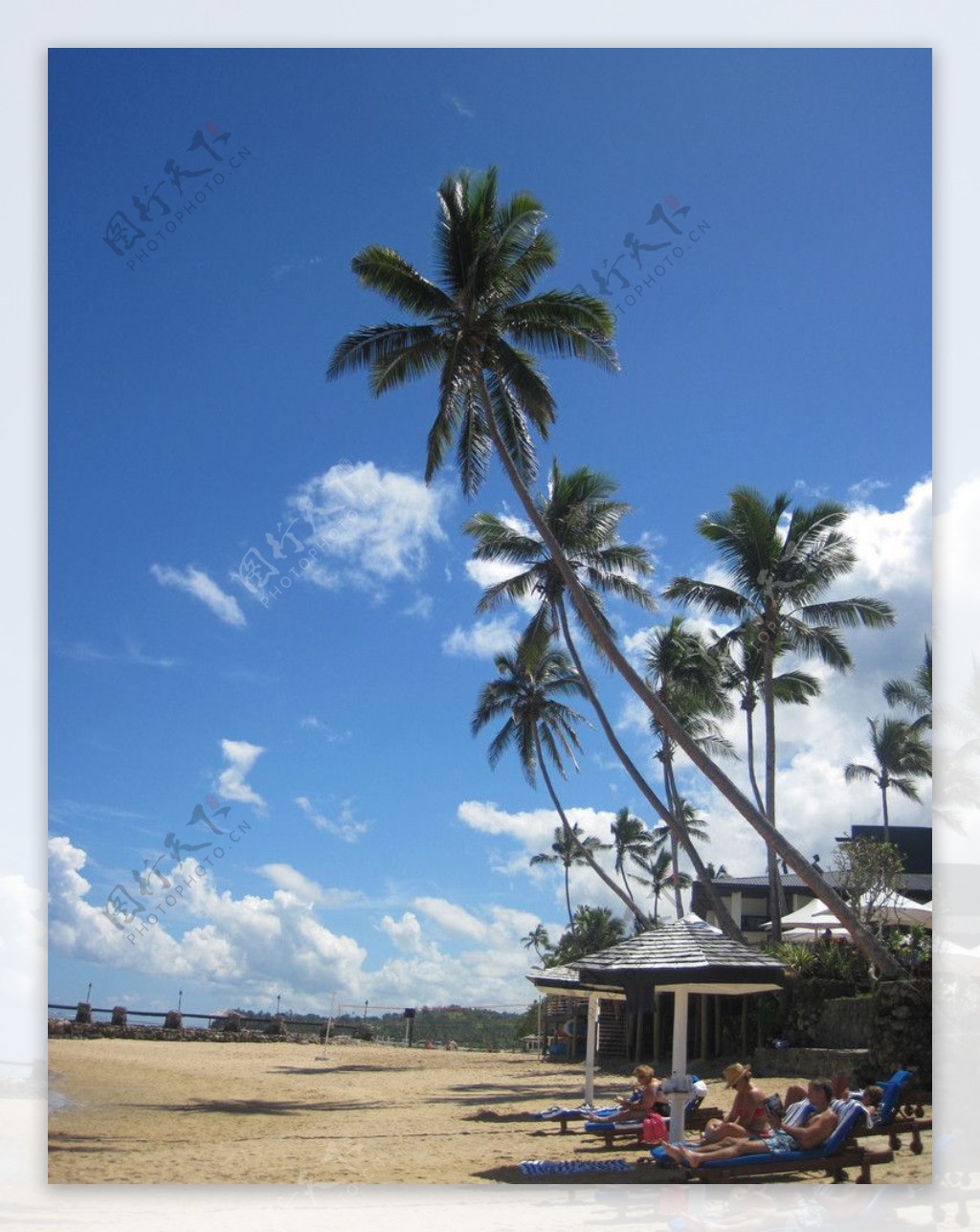 斐济瓦奴瓦岛旅游度假村海边风光图片