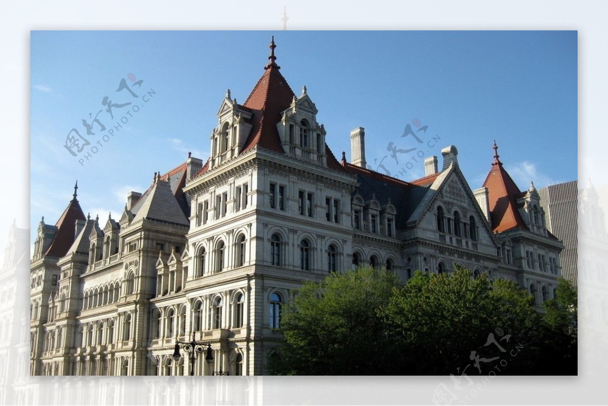 纽约州奥尔巴尼州议会大厦图片