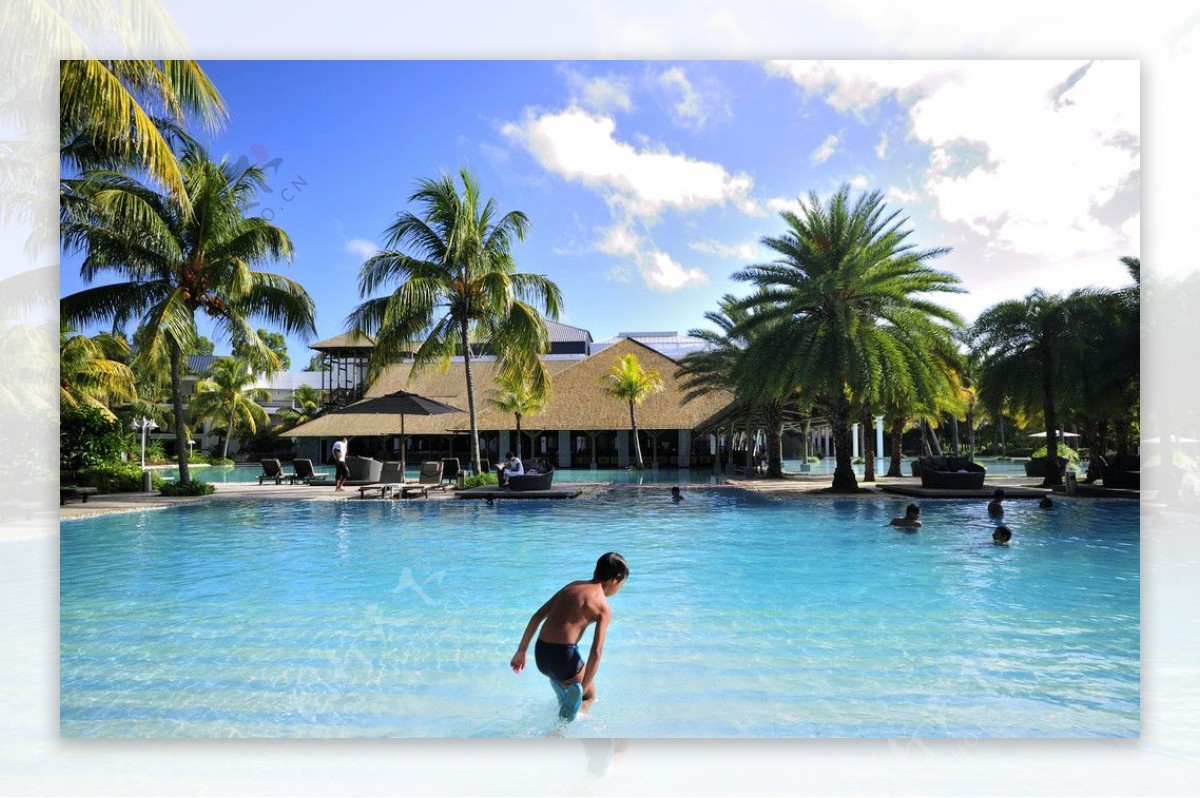 毛里求斯苏亚克旅游度假村休闲区图片