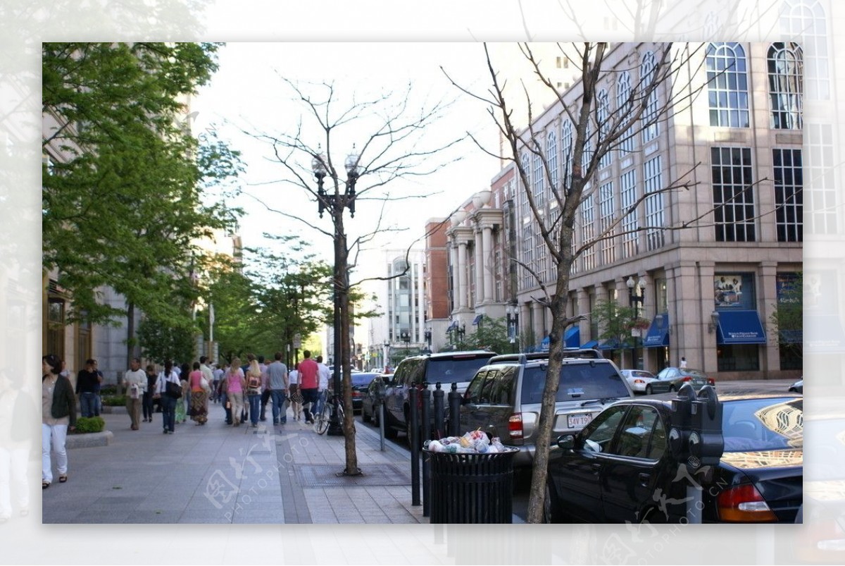美國波士頓街景图片