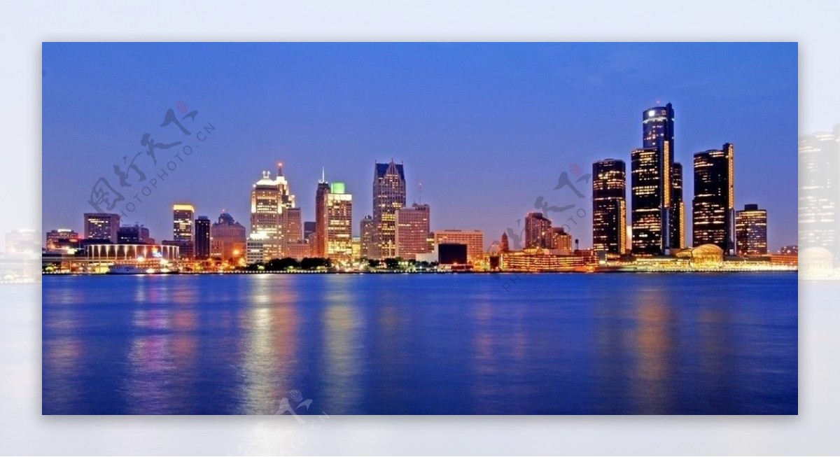 底特律沿海风光图片