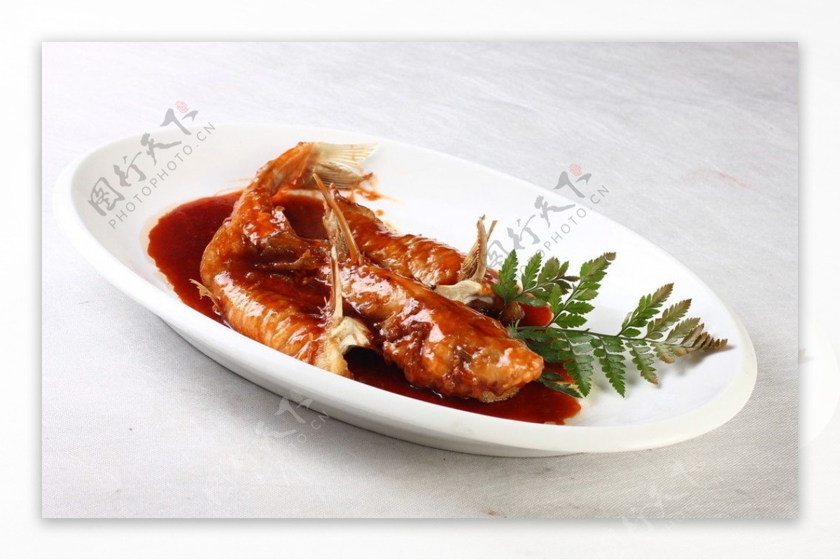 红烧长江鮰鱼图片