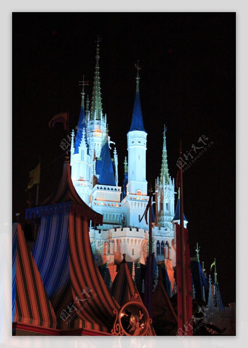 迪士尼城堡图片