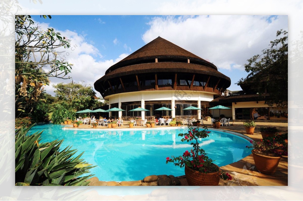 东非豪华泳池酒店图片