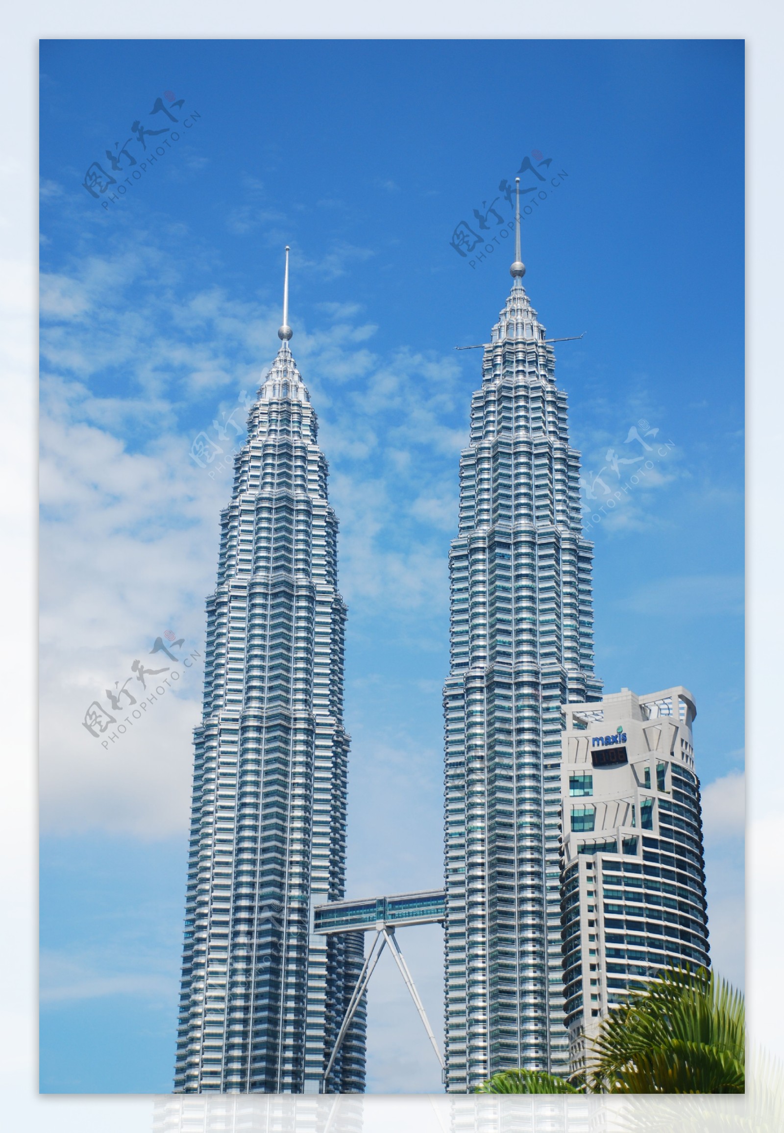 马来西亚双子塔摩天大楼图片