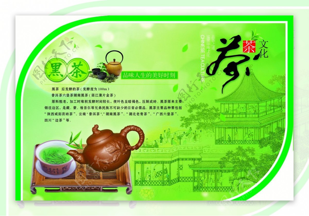 黑茶茶文化图片