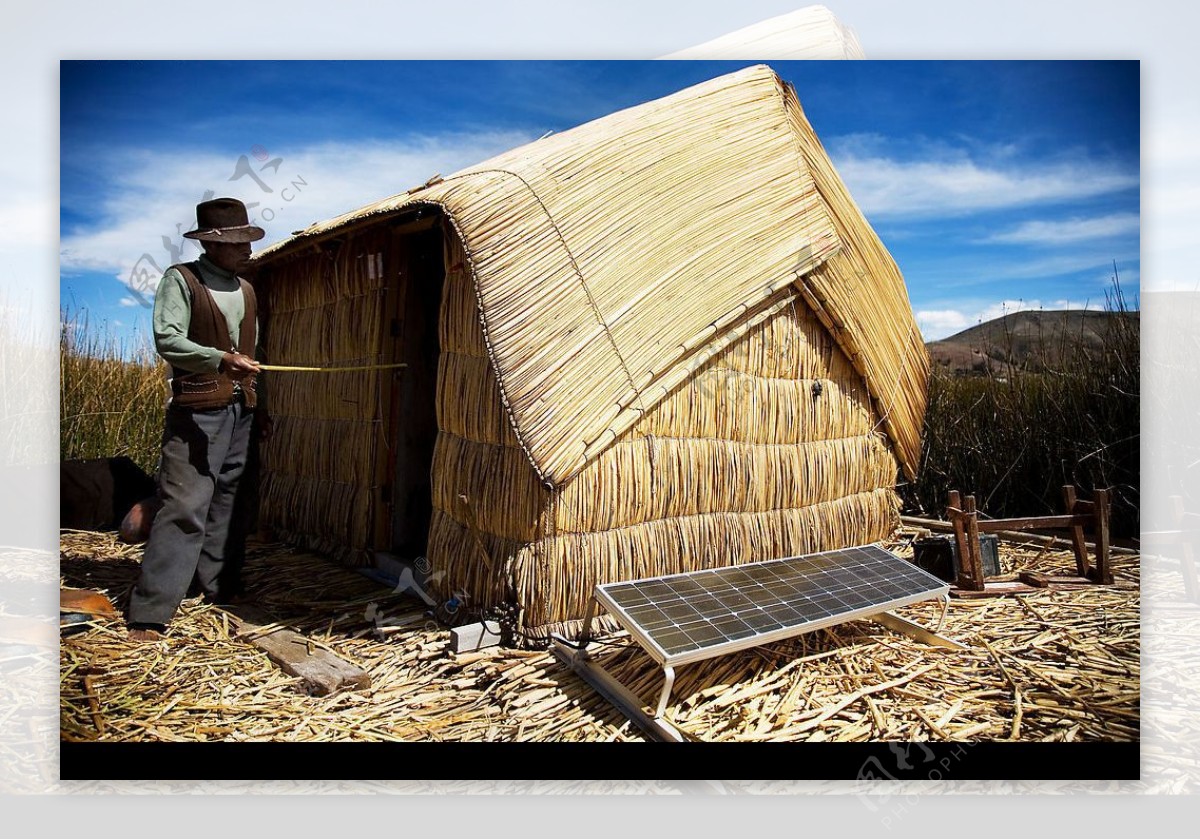 秘鲁芦苇屋图片