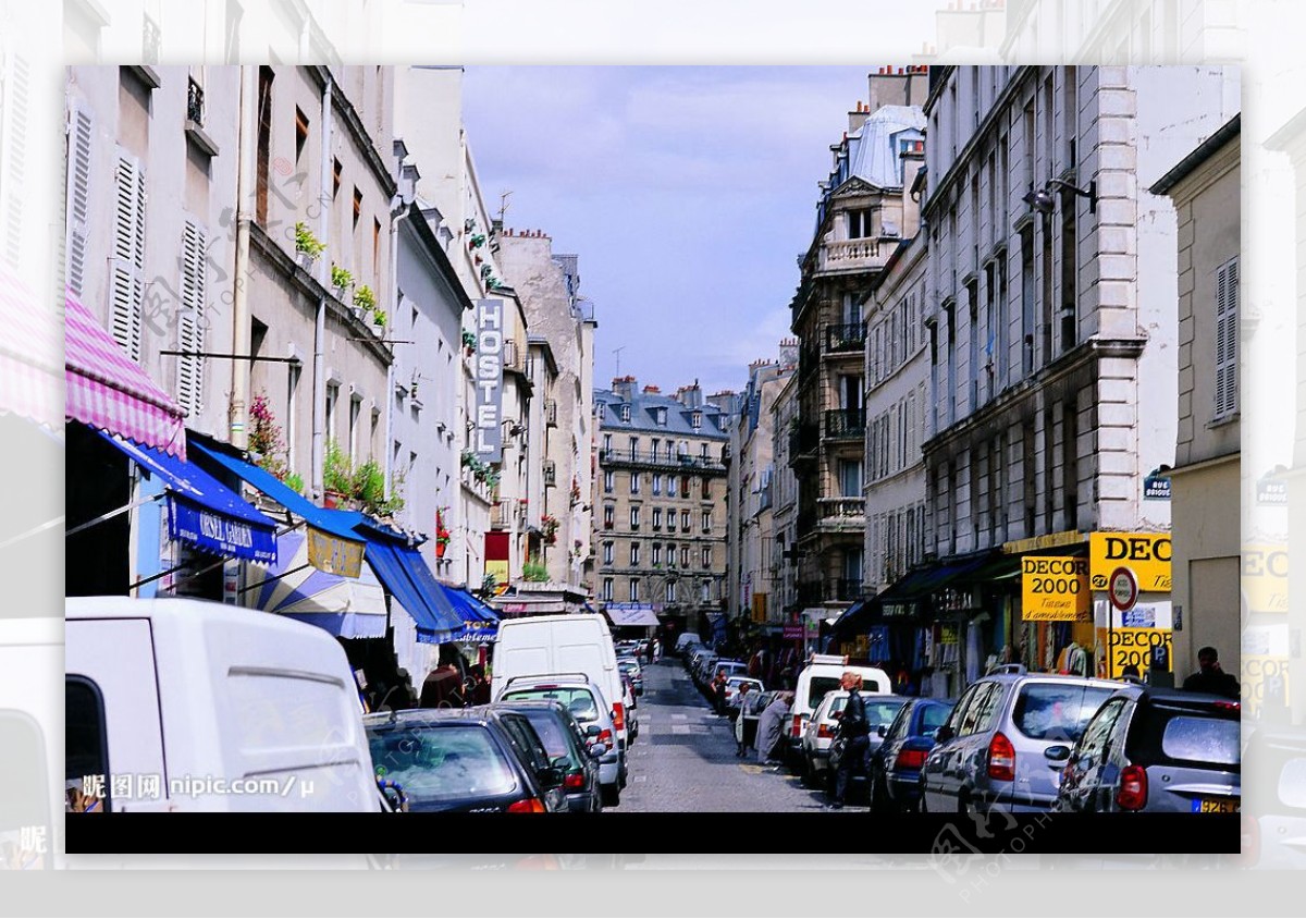 巴黎巷道图片