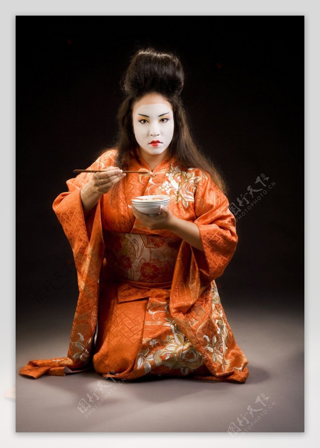 日本传统艺妓图片