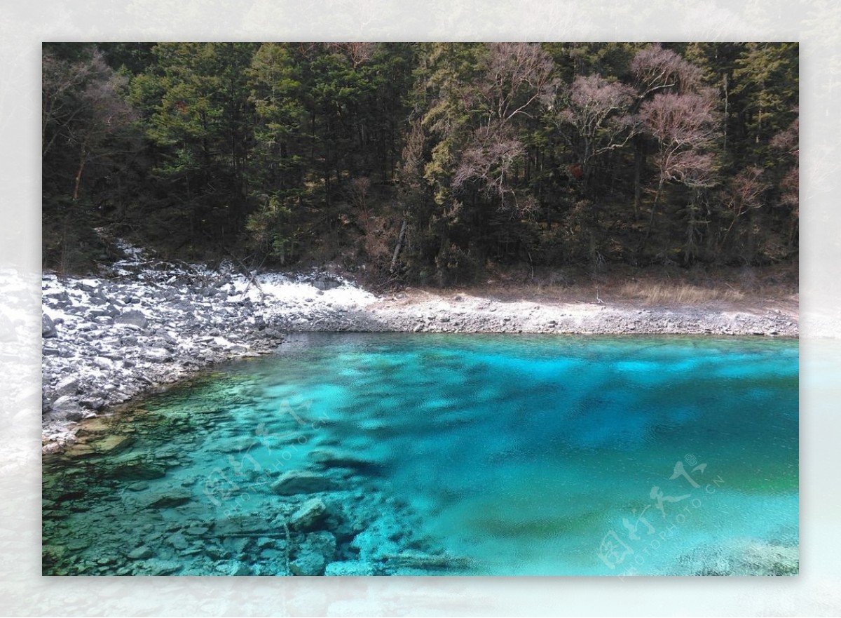 九寨沟碧水图片