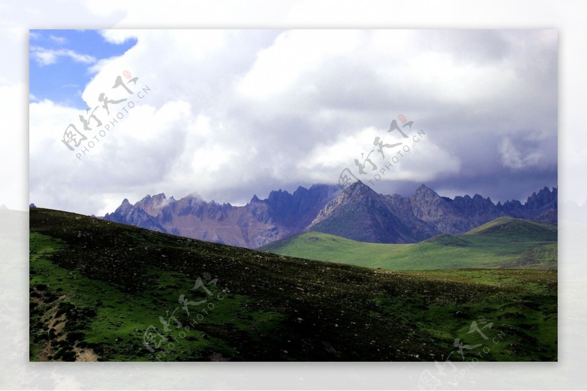 西藏卡拉子山图片