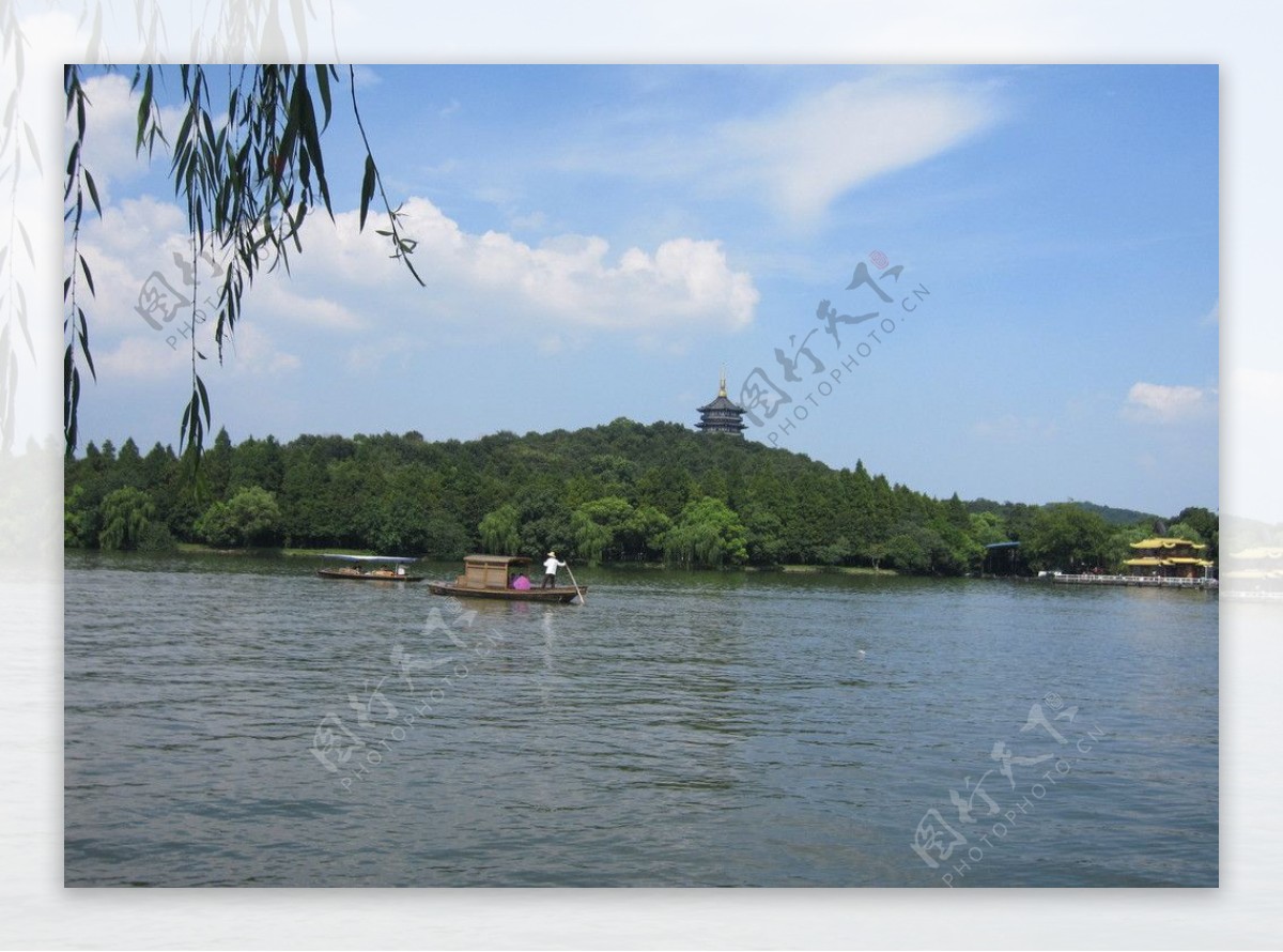 杭州西湖风光图片