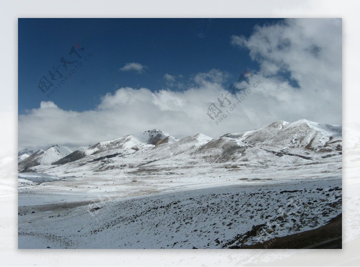 西藏雪山高原图片