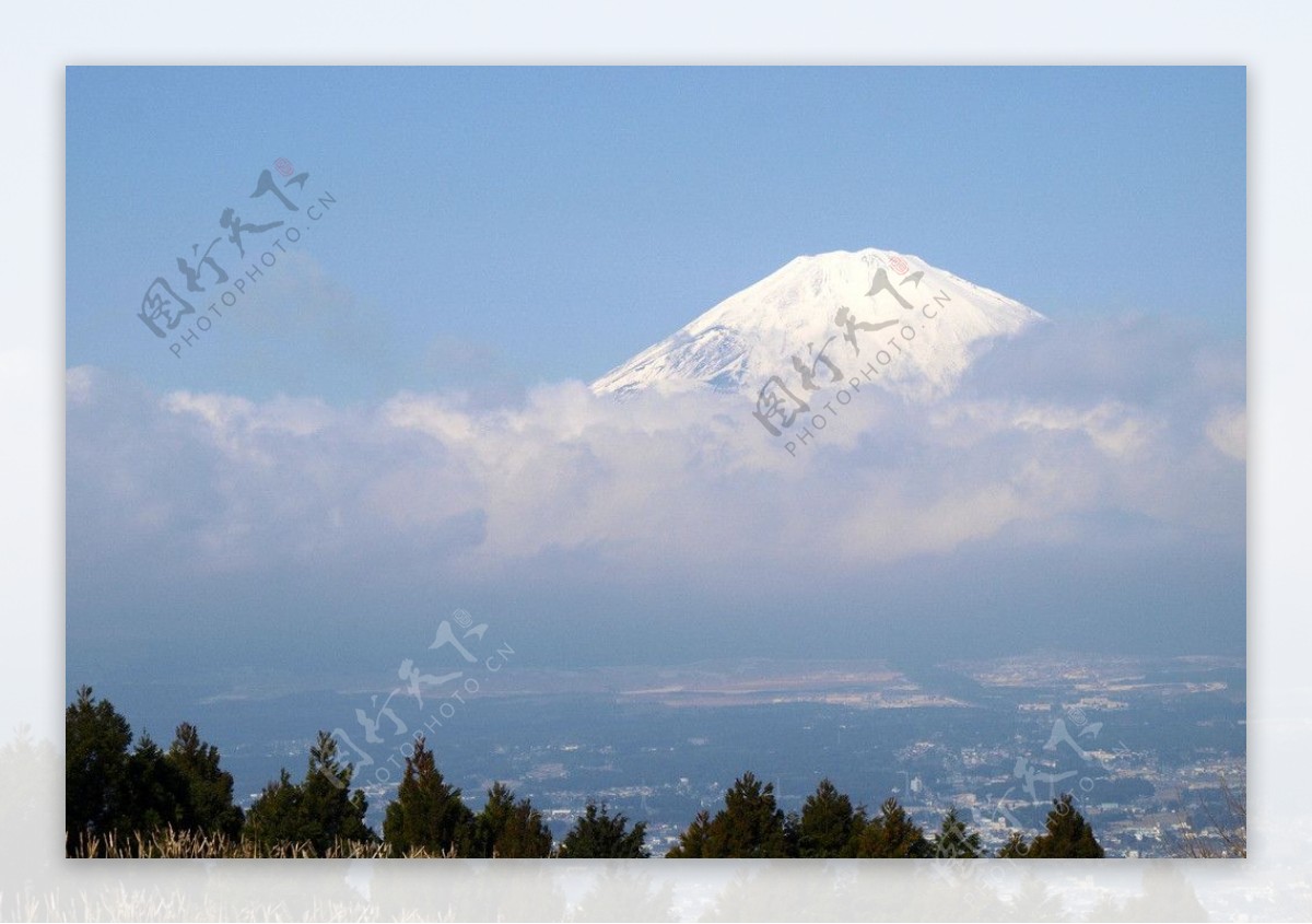 日本富士山风光图片