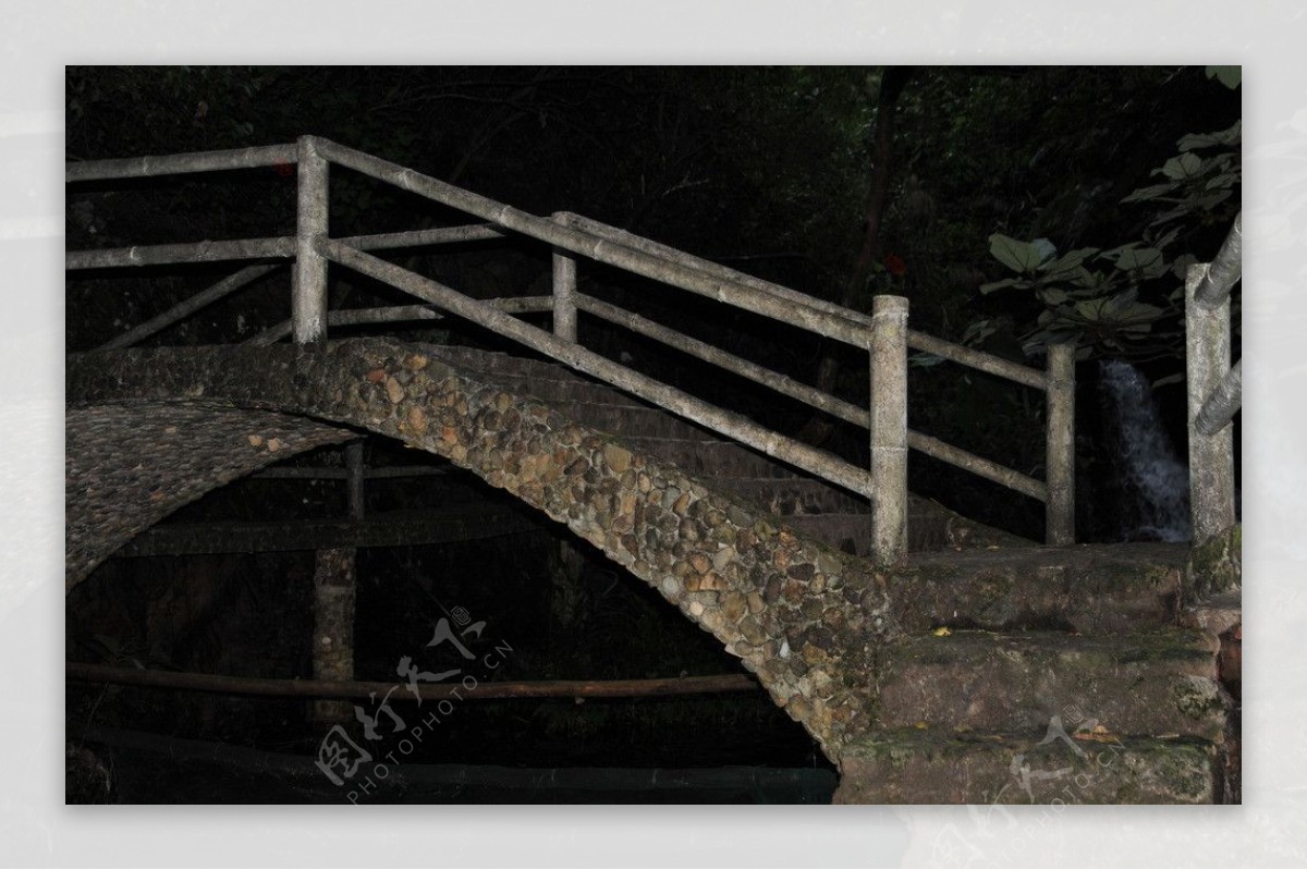 小桥流水风景图片