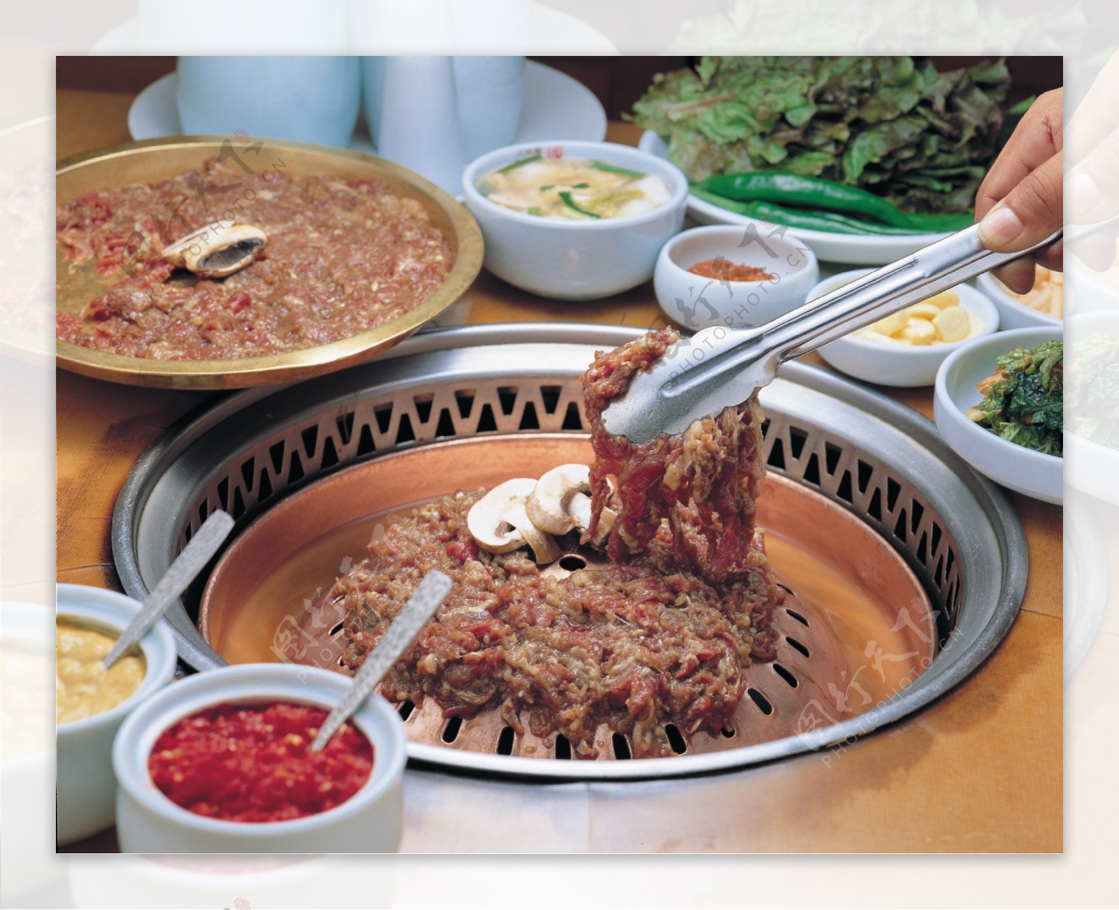 韩国烧烤韩式烧烤图片