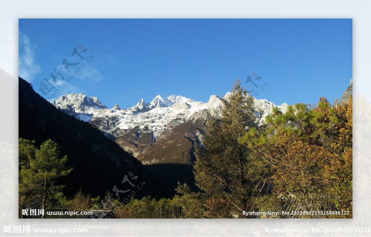 玉龙雪山图片