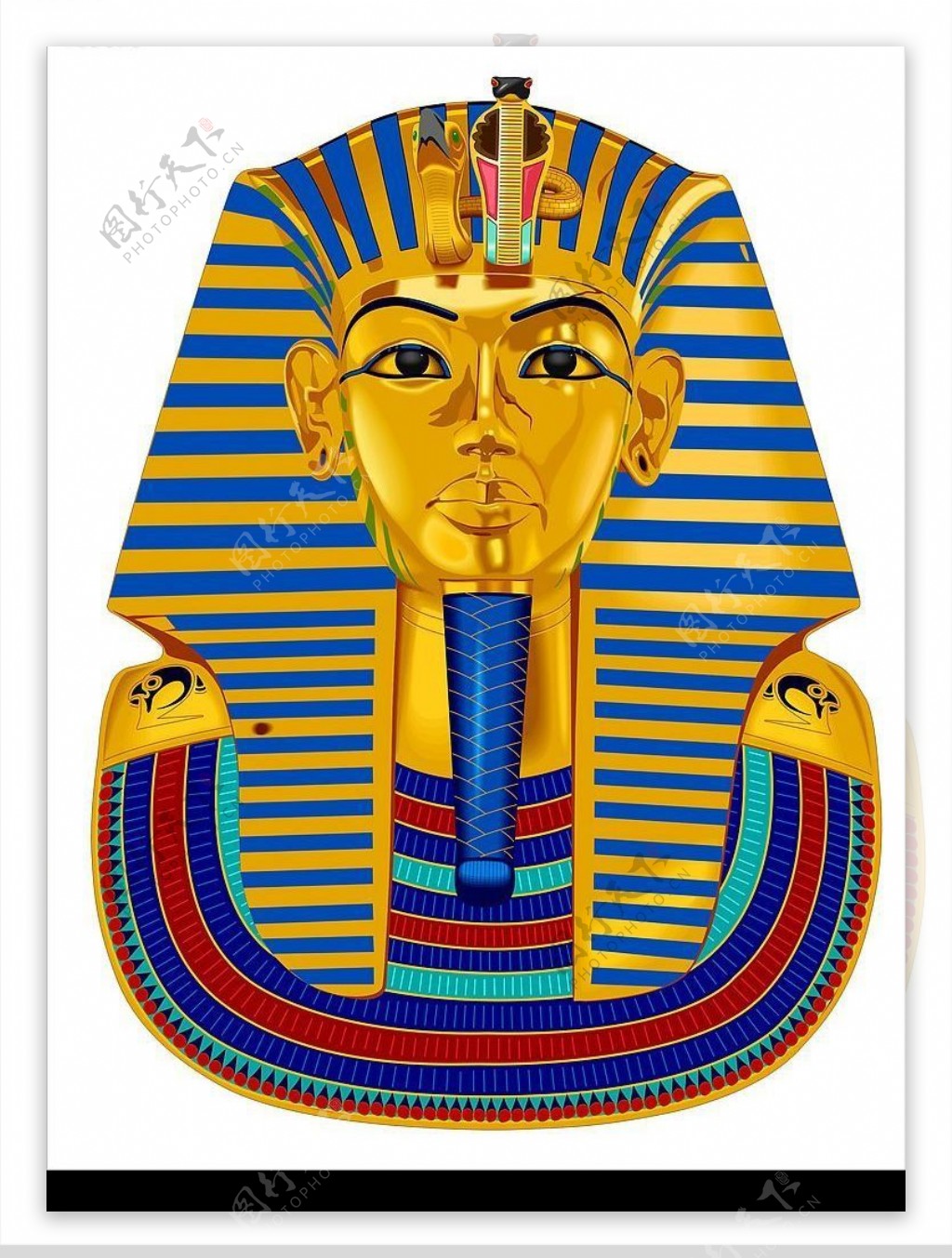 古埃及法老头像图片