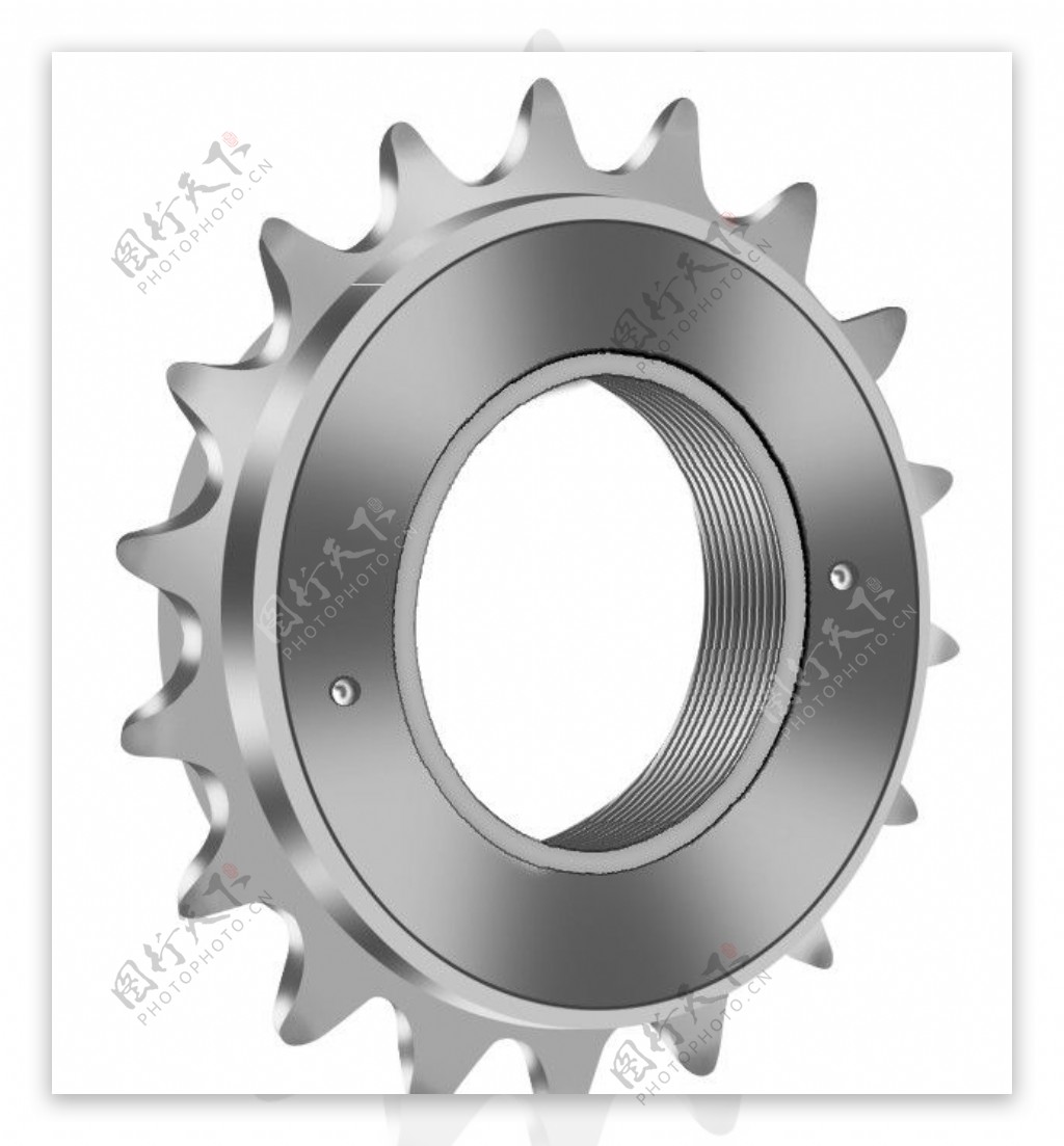 自行车零件18飞轮鼠绘图片