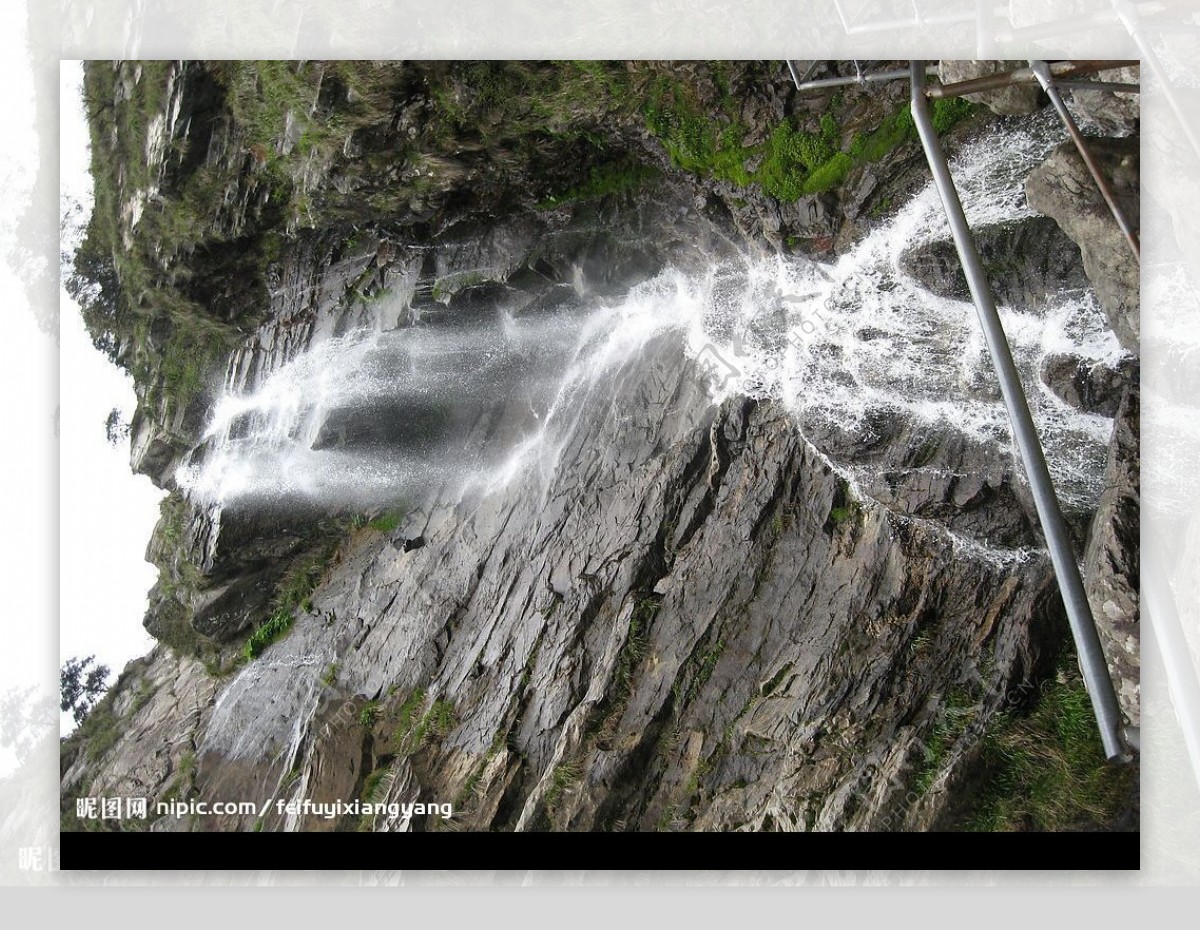 庐山小瀑布图片