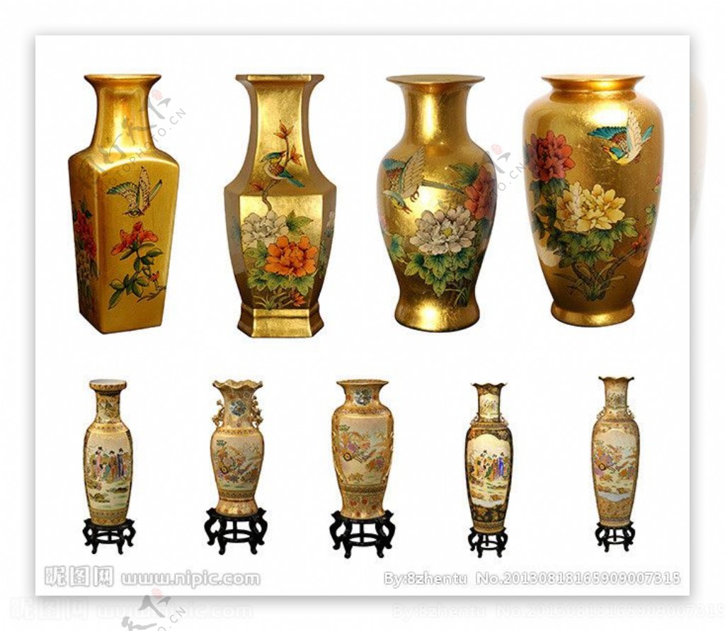 中国花瓶图片