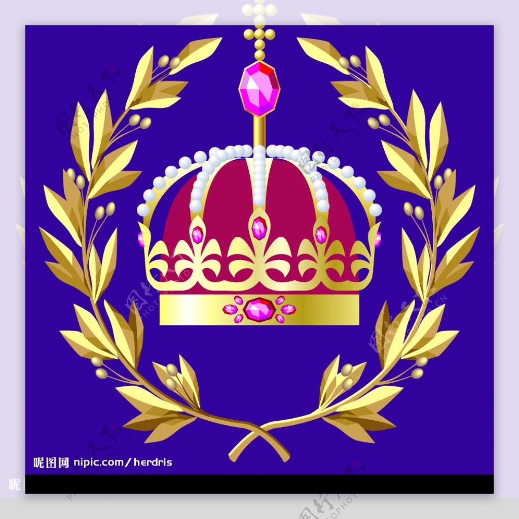 西欧皇室皇冠素材图片