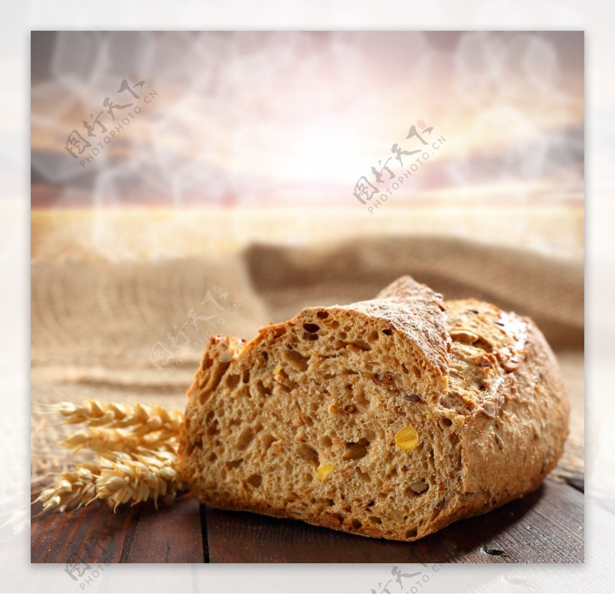 唯美面包图片
