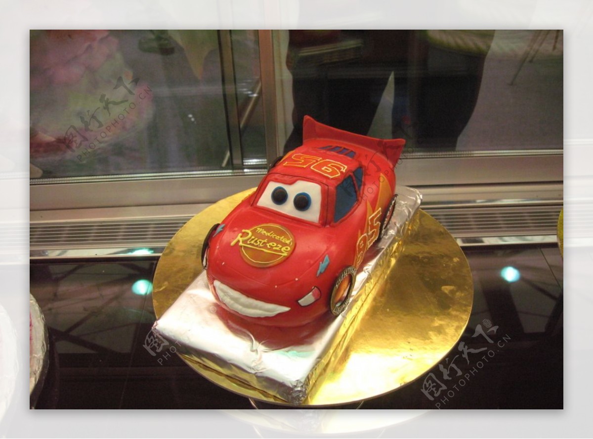 汽车蛋糕图片