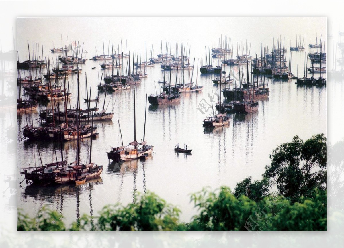 太湖渔港图片