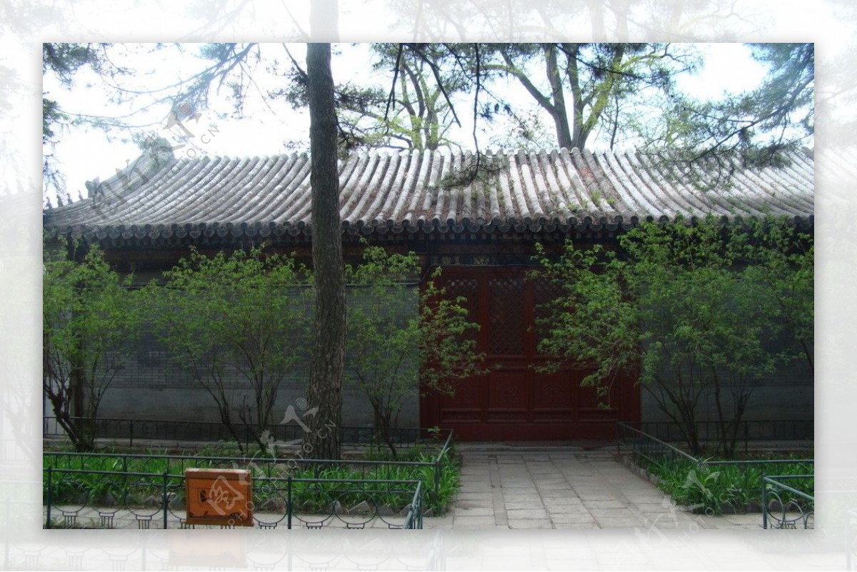 潭柘寺的厢房图片