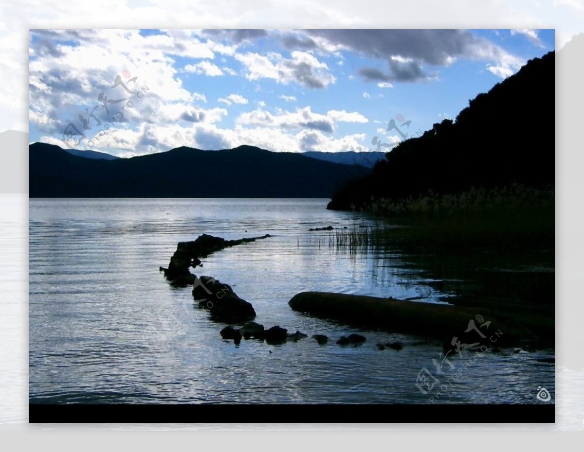 玉镜湖图片