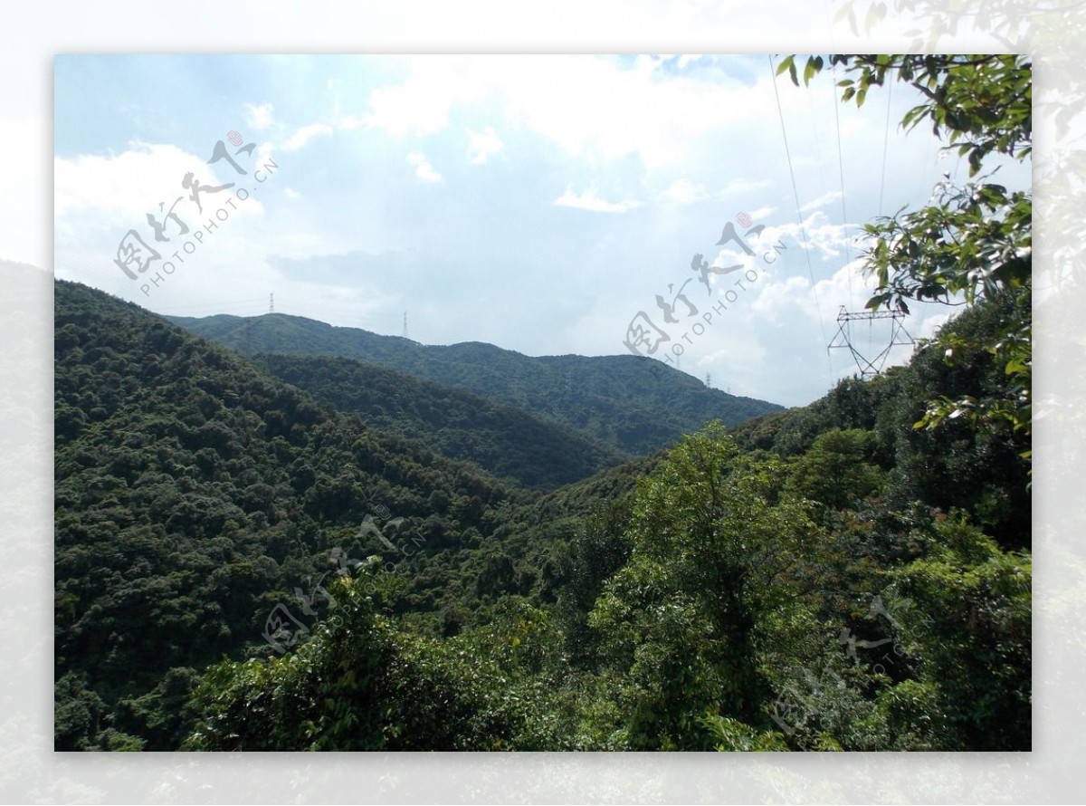 羊台山山水风景自然图片