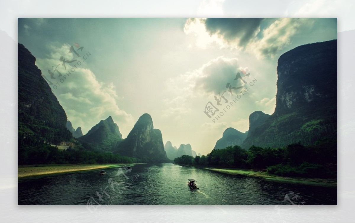 美好的桂林山水图片