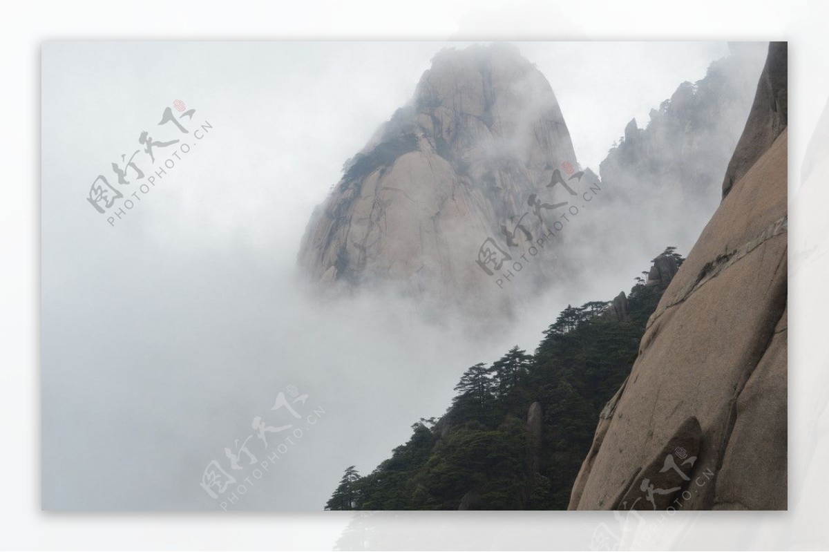 黄山风景照片图片