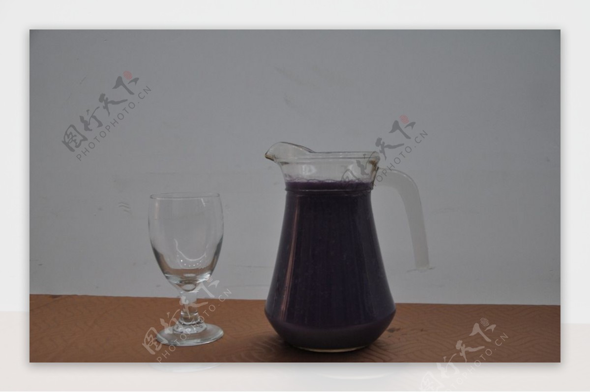 果汁热饮紫薯汁图片