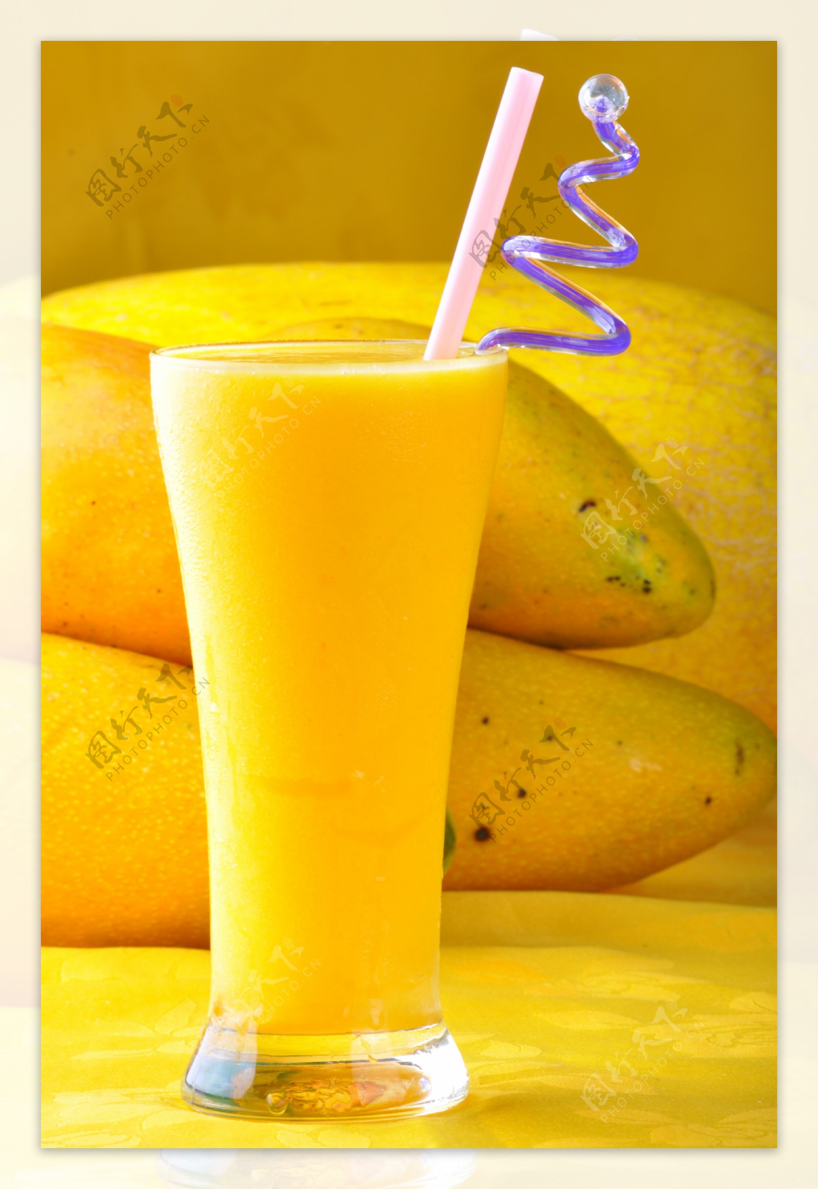 果汁芒果汁图片素材-编号09236472-图行天下