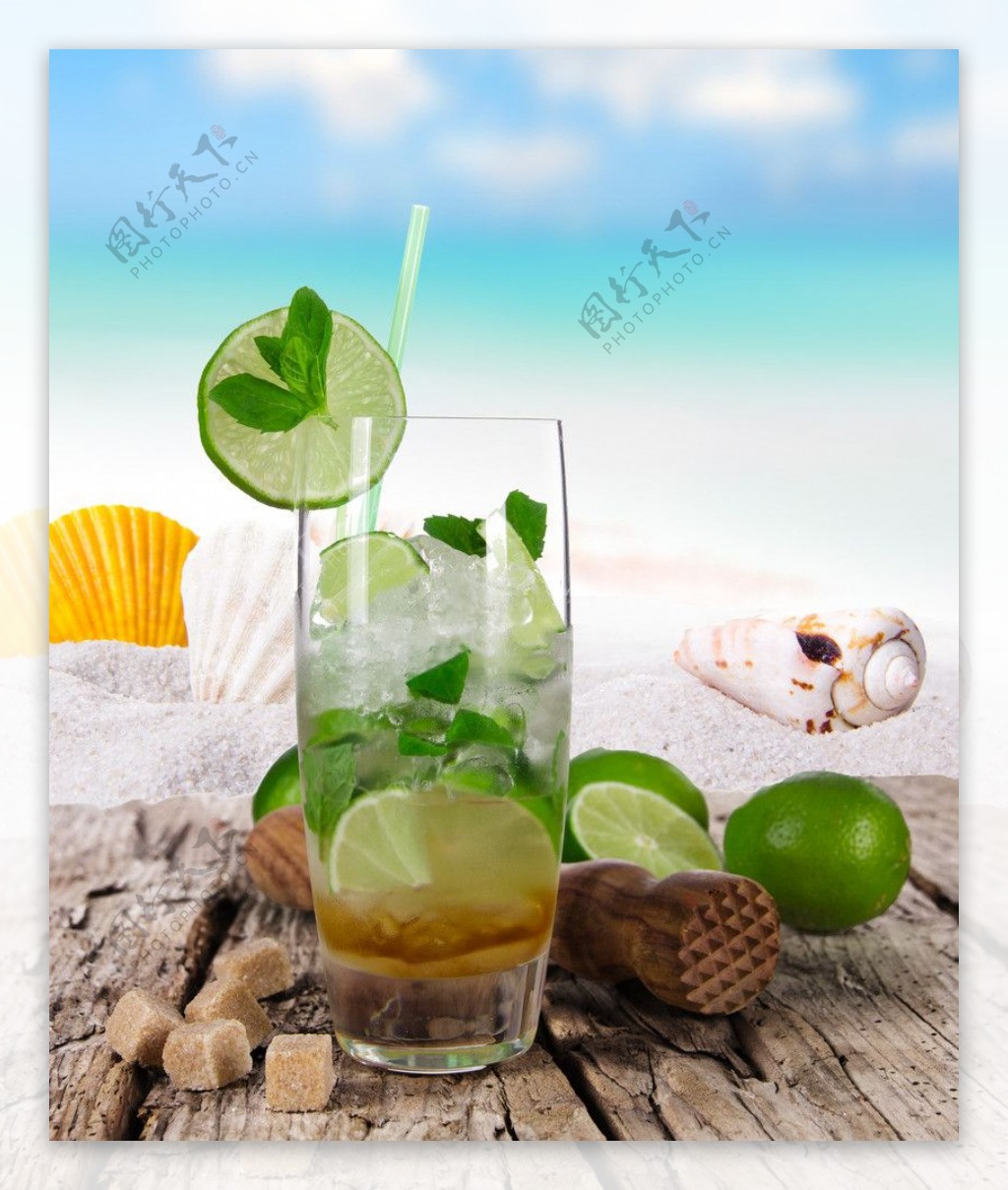 果汁冷饮饮料广告图片