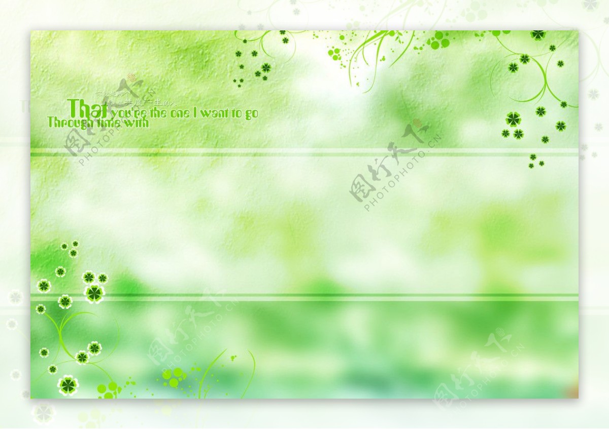 绿色相册模板图片